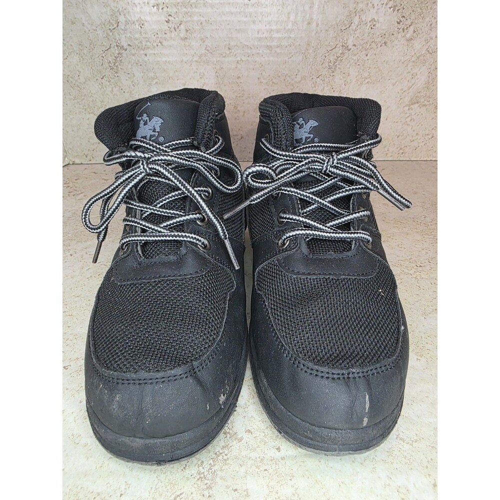 Lace Up Hiking Fishing Boots Boys Sz 12 Outdoors Beverly Hills Polo Club Shoes